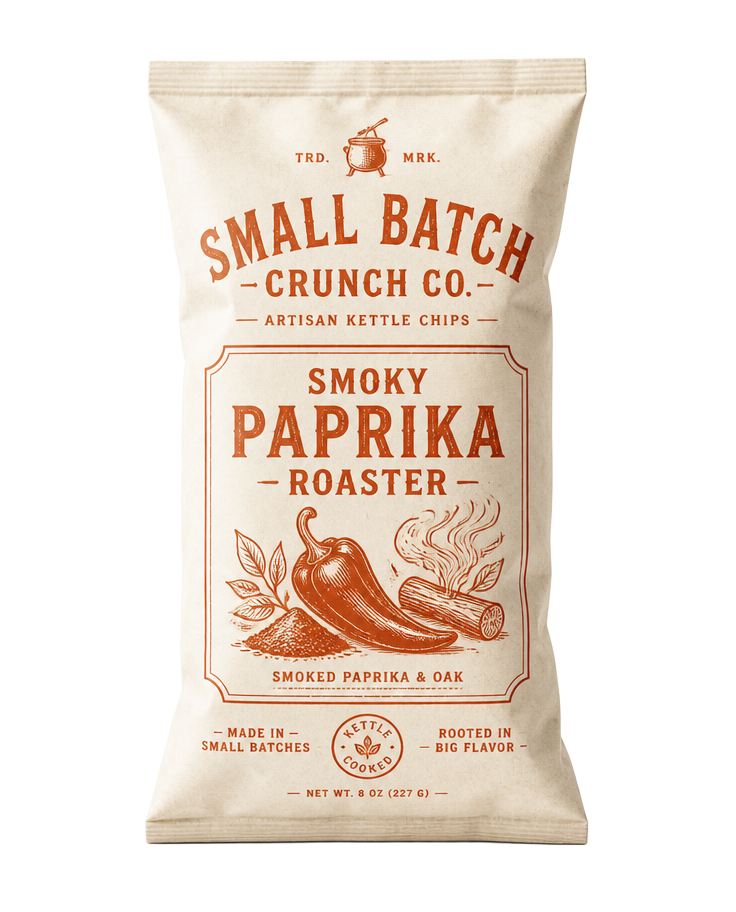 Smoky Paprika Roaster chip bag